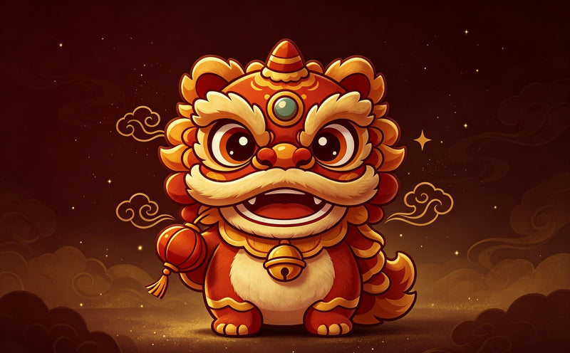 Chinese Lion Dance Meaning & Silver Obsidian Bracelet Story