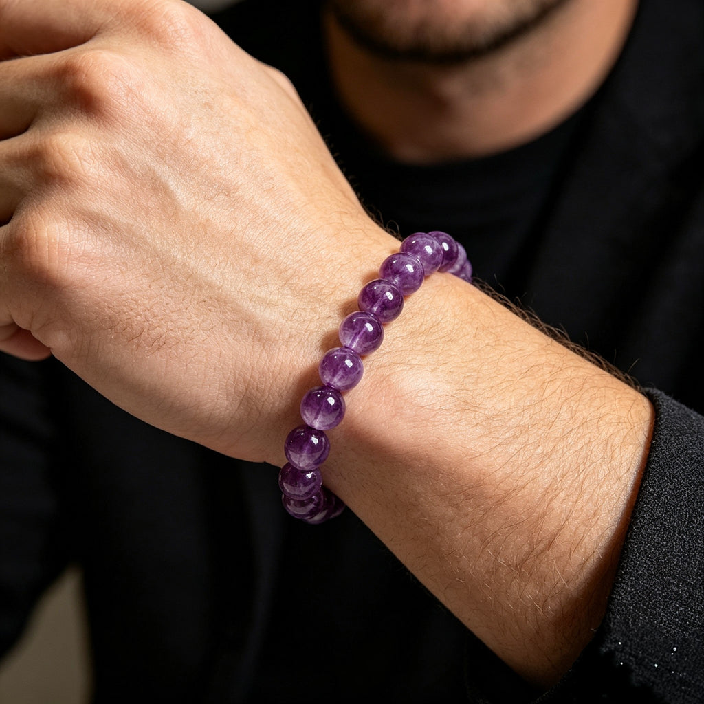 Amethyst Bracelet | Natural Purple Gemstone Jewelry with Meaning
