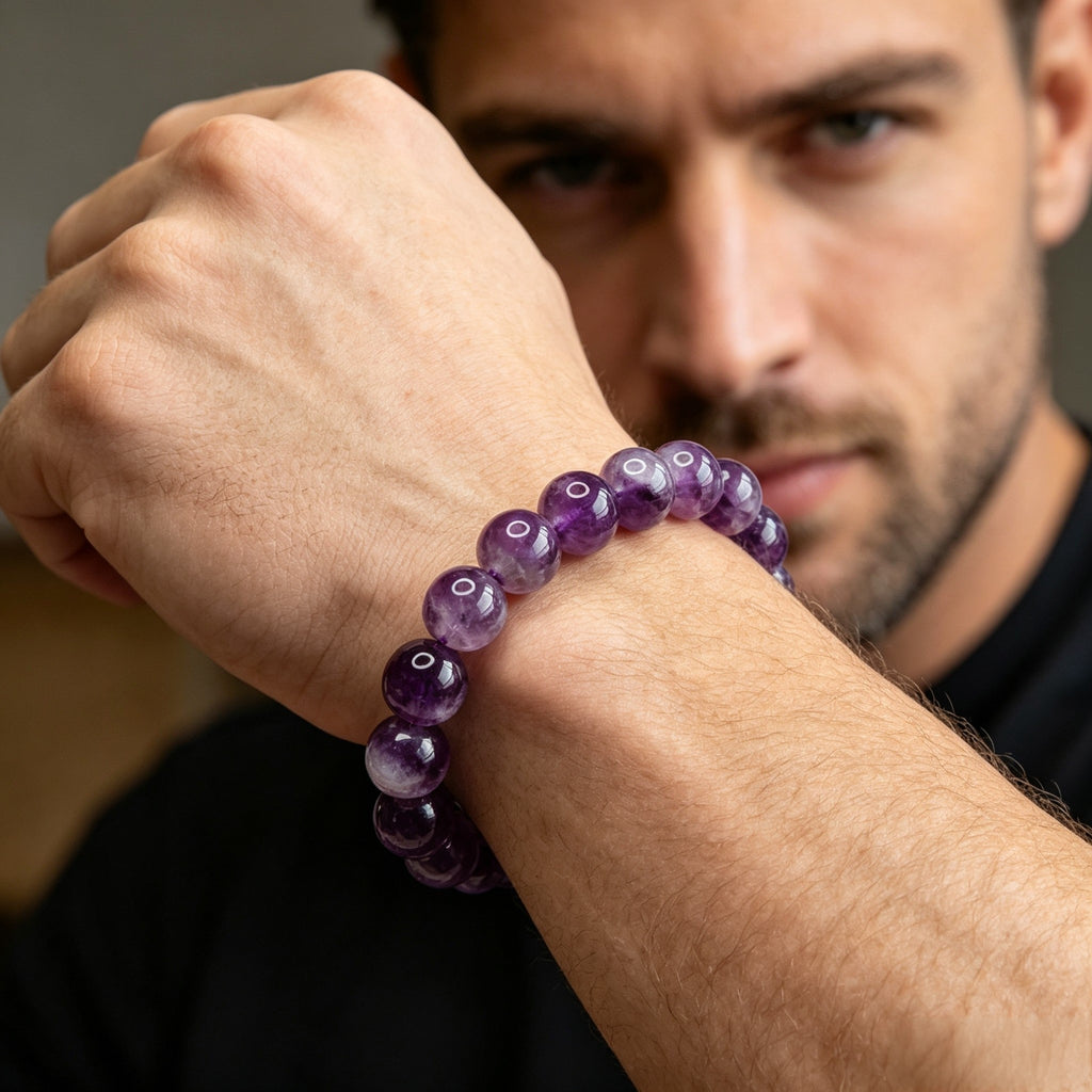 Amethyst Bracelet | Natural Purple Gemstone Jewelry with Meaning