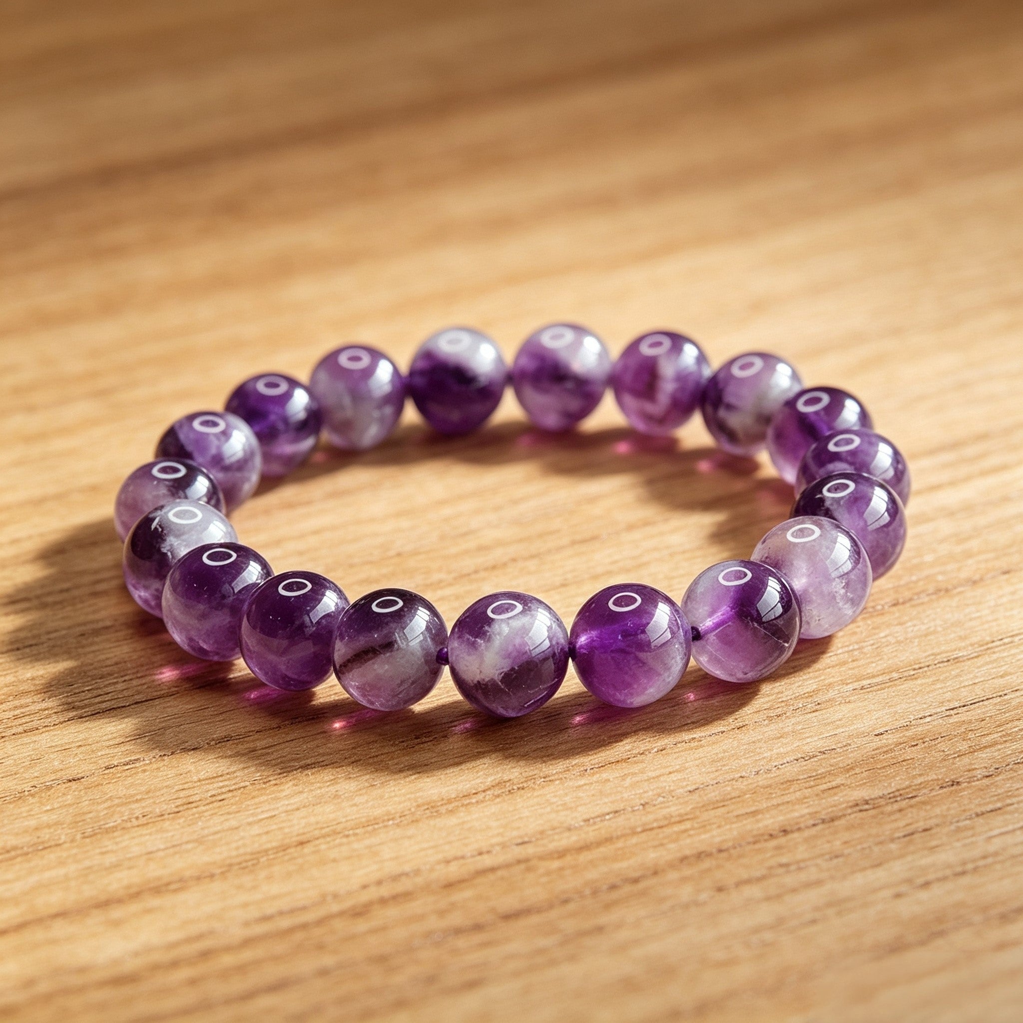 Amethyst Bracelet | Natural Purple Gemstone Jewelry with Meaning