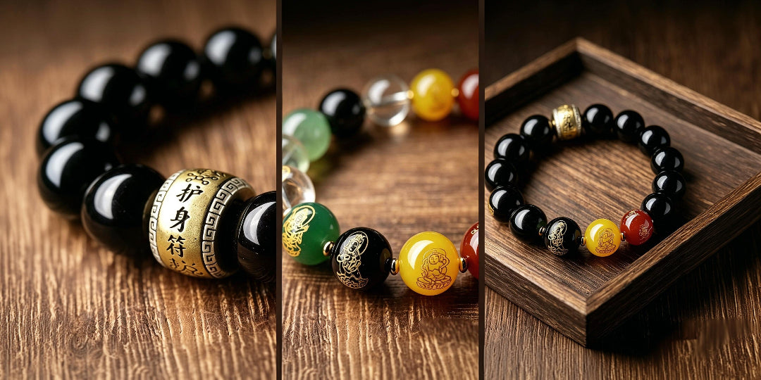 black-obsidian-five-elements-bracelet